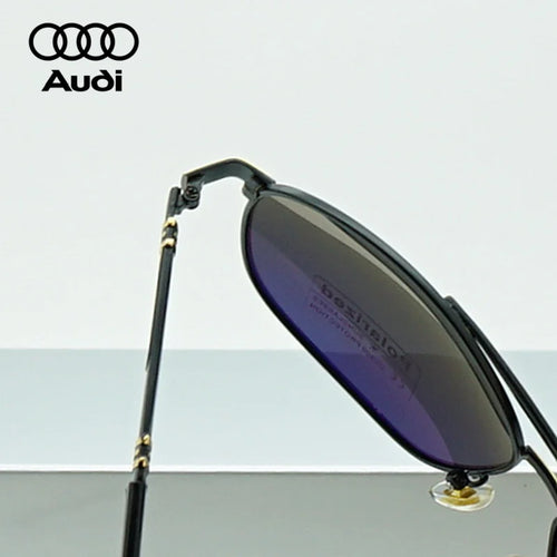 AUDI Polarized Sunglasses With Original Box Men Luxury Designer Driving Sun Glasses Male Pilot Eyewear UV400 Goggles for Gift